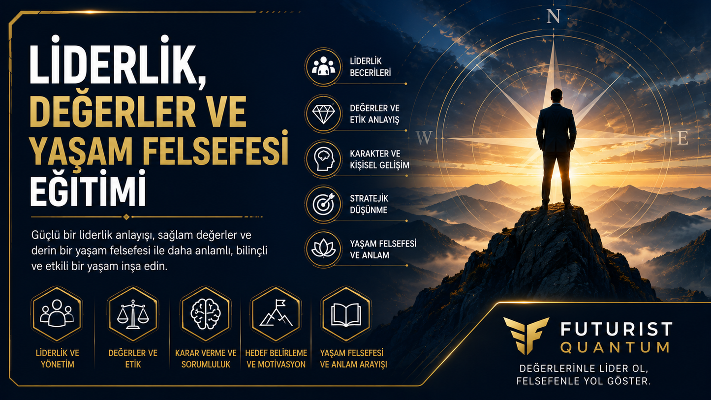 LİDERLİK, DEĞERLER VE YAŞAM FELSEFESİ EĞİTİMİ